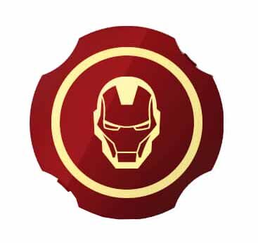 Xiaomi Jellyfish Exclusive Battery Iron Man Edition Man Avangers (Red) 