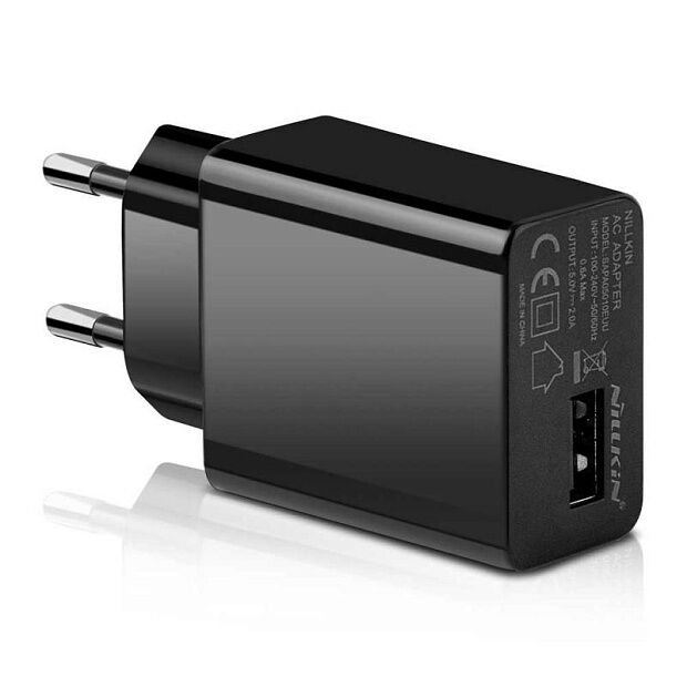 Сетевое зарядное устройство Nillkin AC Adapter-B Model 5V/2A (Black/Черный) : отзывы и обзоры - 2