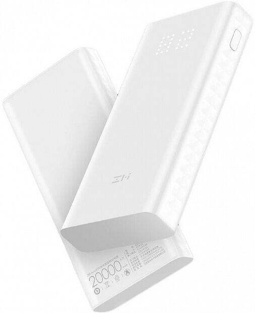 Внешний аккумулятор ZMI Power Bank Aura 20000 mAh QB821 (White/Белый) : отзывы и обзоры - 1