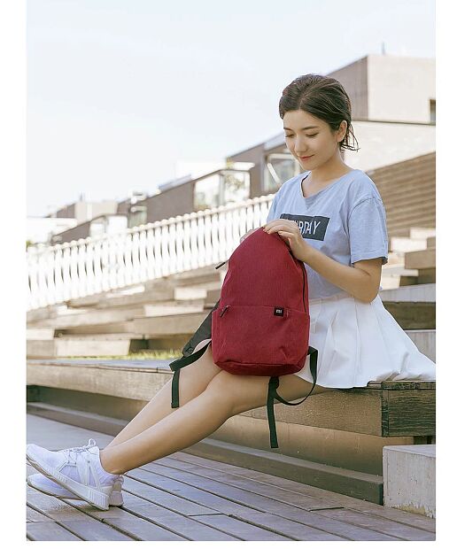Рюкзак Xiaomi Mi Bright Little Backpack 10L (Red/Красный) - 9
