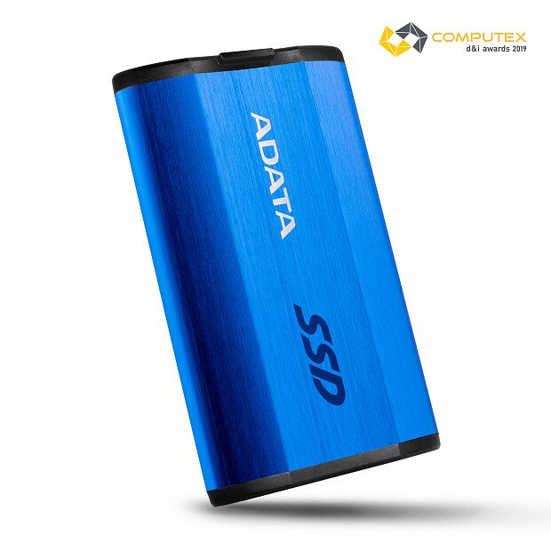 Твердотельный накопитель ADATA External SSD SE800, 1024GB, Type-C, USB 3.2 Gen2, R/W 1000/1000 MB/s, IP68, 73x44x13mm, Blue - 5