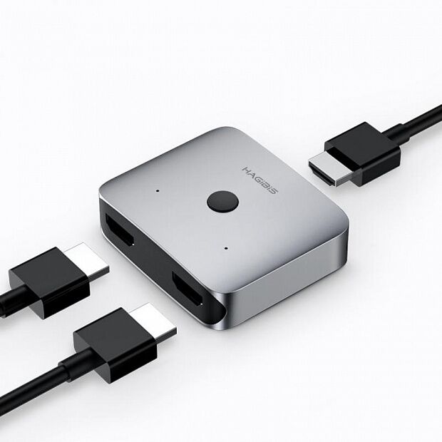 HDMI-распределитель Hagibis Mini HDMI Distribution Switcher Alloy HD 4K Vision (Silver) : отзывы и обзоры - 3