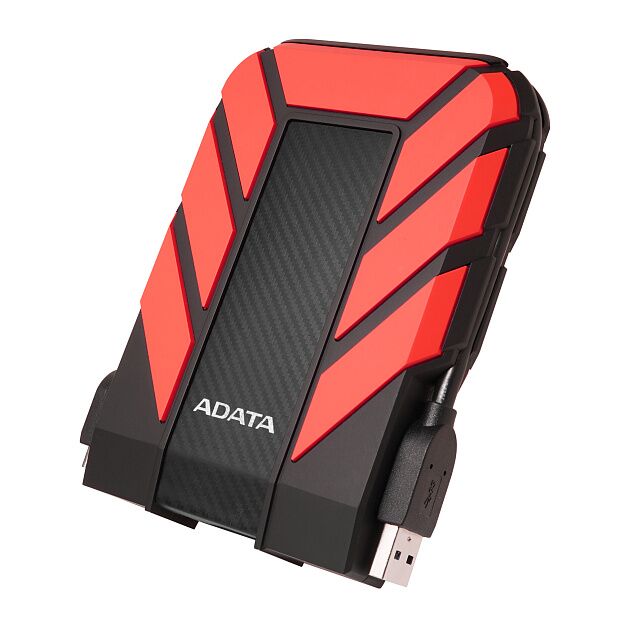 Внешний жесткий диск Portable HDD 1TB ADATA HD710 Pro (Red), IP68, USB 3.2 Gen1, 133x99x22mm, 270g - 3