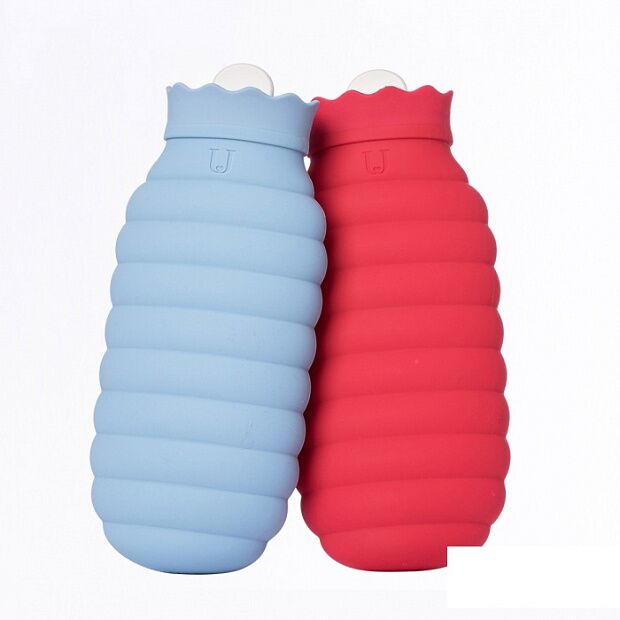 Силиконовая бутылка Xiaomi Jotun Judy Silicone Hot Water Bottle (Red/Красный) - 4