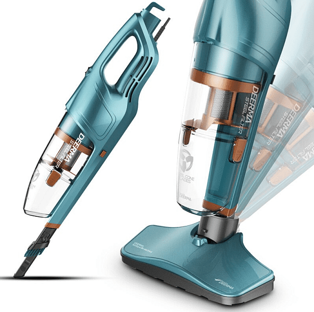 Ручной пылесос Deerma Vacuum Cleaner DX900 (Blue/Голубой) - 3
