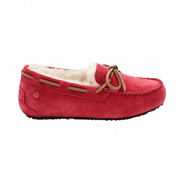 Женские мокасины Ozlana Fur Classic Peas Loafers 38 (Red/Красный) 