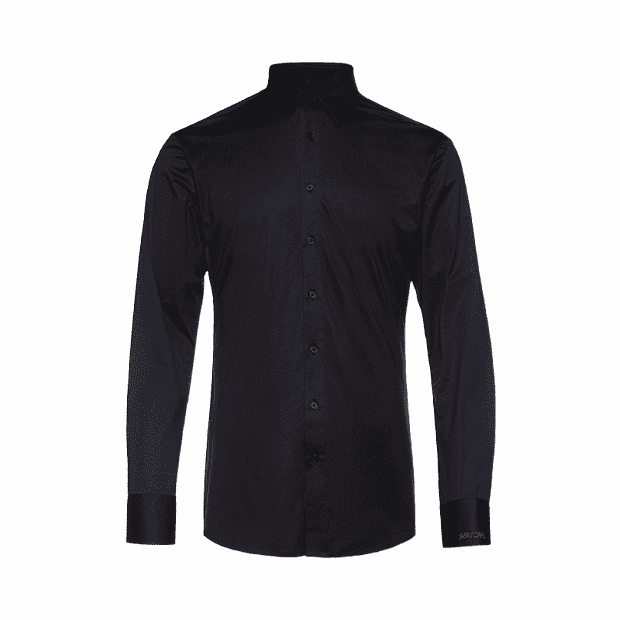 Рубашка с длинным рукавом  Matchu Code Custom High Cotton Knit Shirt (Dark Blue/Темно-Синий) 